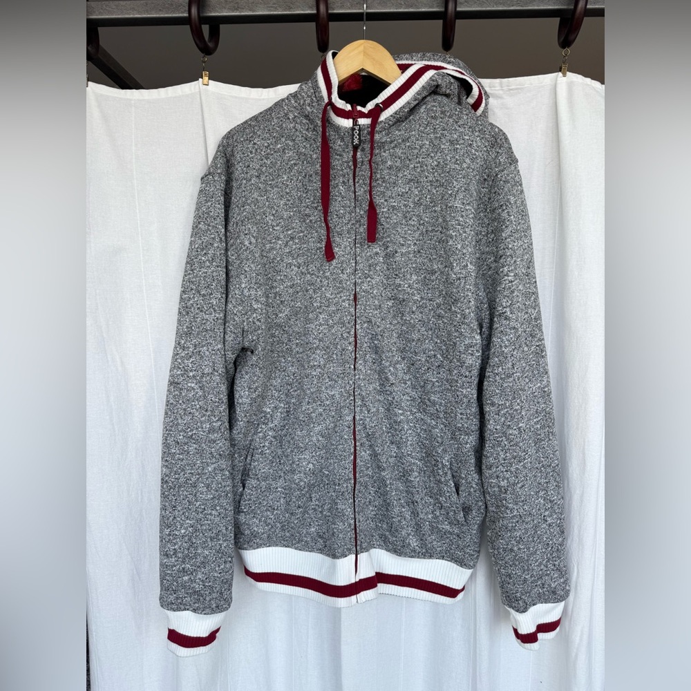 POOK Reversible zip-up hoodie